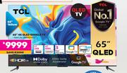 TCL 55" QLED 4K GOOGLE TV 55C645