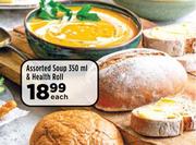 Soup & Health Roll Assorted-350ml Each