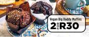 Vegan Big Daddy Muffins-For 2