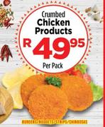 Crumbed Chicken Products-Per Pack
