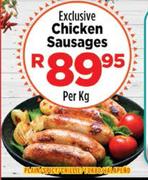 Exclusive Chicken Sausages-Per kg