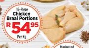 16 Piece Chicken Braai Portions-Per kg