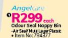 Angelcare Odour Seal Nappy Bin-Each