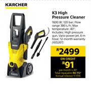 Karcher K3 High Pressure Cleaner