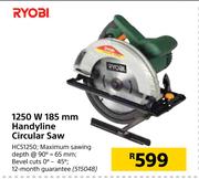 Ryobi 1250W 185mm Handyline Circular Saw HCS1250