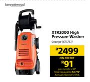Bennett Read XTR2000 High Pressure Washer (Orange)