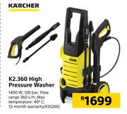 Karcher K2.360 High Pressure Washer