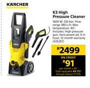 Karcher K3 High Pressure Washer 