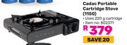 Cadac Portable Cartridge Stove 1150
