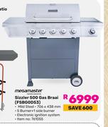 Megamaster Sizzler 500 Gas Braai FSBG0D53