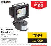 Lightworx LED Sensor Floodlight-Each