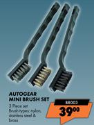 Autogear Mini Brush Set BR003