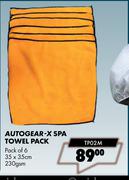 Autogear-X SPA Towel Pack TP02M