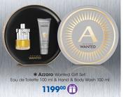 Azzaro Wanted Gift Set:Eau De Toilette-100ml & Hand & Body Wash-100ml