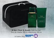 Van Cleef & Arpels TSAR Gift Set:Eau De Toilette-100ml,Aftershave-100ml & Toiletry Bag