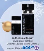 Jacques Bogart Silver Scent Gift Set: Original Eau De Toilette-30ml & Intense-100ml