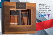 Yardley Bond St.Gift Set: eau De Parfum-50ml, Hair & Body Wash-150ml