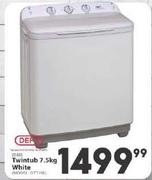 Defy 7.5Kg White Twintub