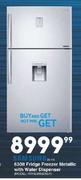 Samsung 630Ltr Fridge Freezer Metallic With Water Dispenser