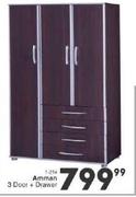 Amman 3 Door+ Drawer