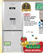 Defy 334L Metallic Water On Tap Fridge Freezer DAC535