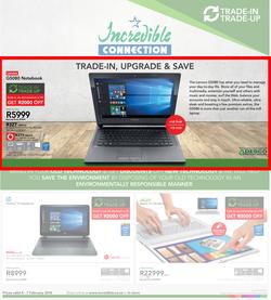 Incredible Connection : Trade In, Upgrade & Save (4 Feb - 7 Feb 2016), page 1