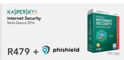 Kaspersky Internet Security Multi Device 2016 + Phishield