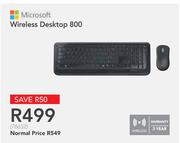Microsoft Wireless Desktop 800
