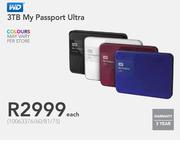 WD 3TB My Passport Ultra-Each