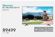 Hisense 50" SM UHD LED TV 50K321