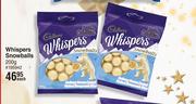 Cadbury Whispers Snowballs-200g Each