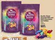 Quality street Assorted Milk & Dark Chocolates & Toffees-435g Each