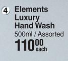 Baylis & Harding Elements Luxury Hand Wash Assorted-500ml Each