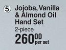 Baylis & Harding Jojoba, Vanilla & Almond Oil Hand Set 2 Piece-Per Set