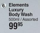 Baylis & Harding Elements Luxury Body Wash Assorted-500ml