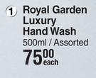 Baylis & Harding Royal Garden Luxury Hand Wash Assorted-500ml Each