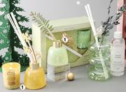 Reed Diffuser 80ml & Candle 45g-Per Set