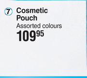 Cosmetic Pouch Assorted Colours