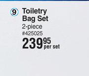 Toiletry Bag Set 2 Piece-Per Set