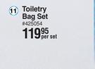 Toiletry Bag Set-Per Set