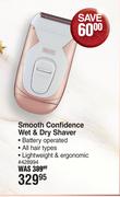Wahl Smooth Confidence Wet & Dry Shaver