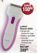 Philips Ladies Shaver 2000
