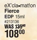 Exclamation Fierce EDP-15ml