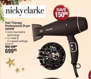 Nicky Clarke Hair Therapy Professional Dryer 2200W