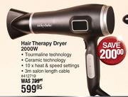 Nicky Clarke Hair Therapy Dryer 2000W