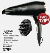 Tresemme Hair Dryer + Diffuser