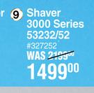 Philips Shaver 3000 Series 53232/52