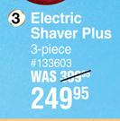 Philips Electric Shaver Plus 3 Piece