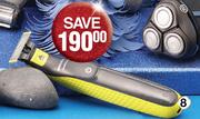 Philips One Blade Original 3 Click Shaver QP2724/10 10 Piece