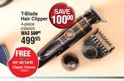 Dquip T-Blade Hair Clipper 4 Piece